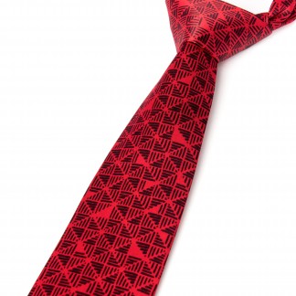 Satin silk tie designed in CHILI HILLS